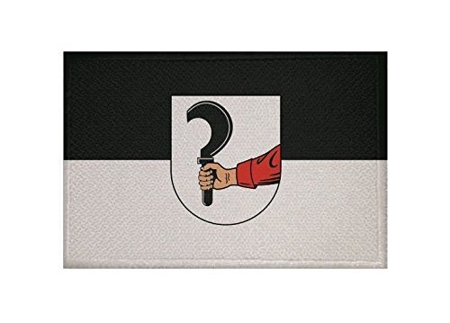 U24 Aufnäher Talheim bei Heilbronn Fahne Flagge Aufbügler Patch 9 x 6 cm von U24