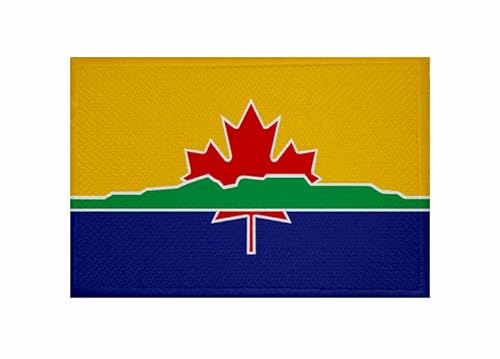 U24 Aufnäher Thunder Bay City (Ontario) Fahne Flagge Aufbügler Patch 9 x 6 cm von U24