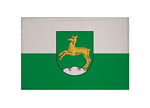 U24 Aufnäher Wolnzach Fahne Flagge Aufbügler Patch 9 x 6 cm von U24