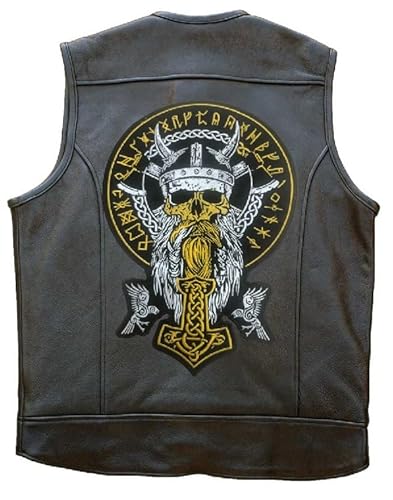 Odin Große Große Rückseite Bestickter Patch zum Aufbügeln Odin Große Große Rückseite Bestickter Patch zum Aufbügeln von UAII GROUP