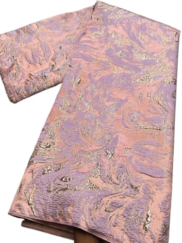 Jacquard-Gewebe Brokat-Spitzenstoff, vergoldeter Jacquard-Spitzenstoff, Nähen von Partykleidern for Frauen(Color 3) von UALXPAO