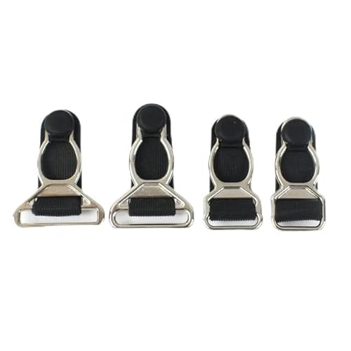 UANGLI 20 stücke 10/12/15/18mm Metall Hosenträger Ende Schnallen BH Unterwäsche Strumpfband Einstellen Verschluss Korsett Socke Clips Haken DIY Nähen Zubehör von UANGLI