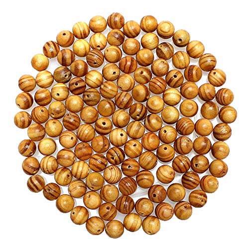 200 Stück 8 mm Holzperlen, natürliches Kaiserblutdrachenholz, runde lose Perlen für Schmuckherstellung, DIY, Handwerk, Armband, Halskette 200 Stück 8 mm Holzperlen, natürliches Kaiserblutdrachenholz, runde lose Perlen für Schmuckherstellung, DIY, Handwerk, Armband, Halskette von UBJSFASASND
