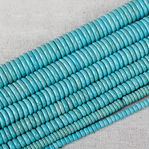 Abstandshalter für Schmuckherstellung, 3 x 8 mm, natürlich, grün, türkis, lose Perlen Abstandshalter für Schmuckherstellung, 3 x 8 mm, natürlich, grün, türkis, lose Perlen von UBJSFASASND