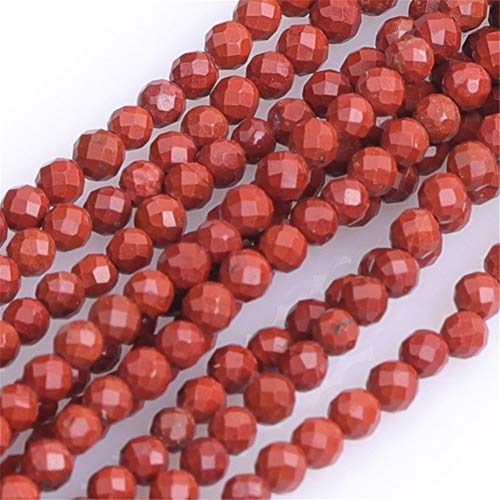 GEM-Inside Abstandshalter für Schmuckherstellung, 2 mm, roter Jaspis, facettiert, 38,1 cm GEM-Inside Abstandshalter für Schmuckherstellung, 2 mm, roter Jaspis, facettiert, 38,1 cm von UBJSFASASND