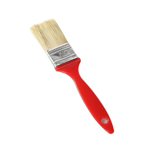 20 stücke Rot Farbe Verliert Nicht Staub Pinsel, Reinigung, Werkzeuge Für Wasserbasierte Farben(1 Inch) von UBOHUZ