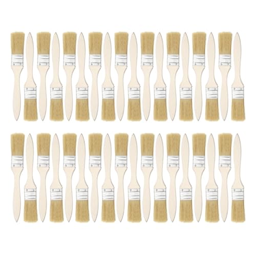 36er-Pack 1 Zoll (24 mm) Pinsel und Chips for Flecken, Lacke, Kleber Gesso, Drop Ship Für Wasserbasierte Farben von UBOHUZ