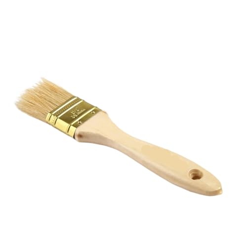 5 stücke Pinsel 1/1.5/2/2.5/3/4 Zoll Griff Wand Und Möbel Werkzeug Malerei Set Für Wasserbasierte Farben(1.5 Inch) von UBOHUZ