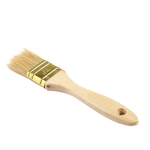 5 stücke Pinsel 1/1.5/2/2.5/3/4 Zoll Griff Wand Und Möbel Werkzeug Malerei Set Für Wasserbasierte Farben(2 Inch) von UBOHUZ