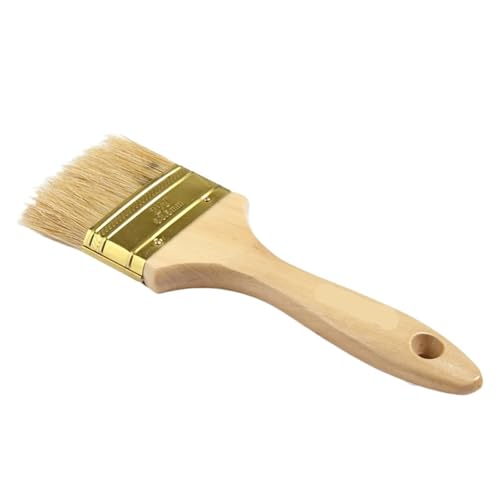 5 stücke Pinsel 1/1.5/2/2.5/3/4 Zoll Griff Wand Und Möbel Werkzeug Malerei Set Für Wasserbasierte Farben(2.5 Inch) von UBOHUZ