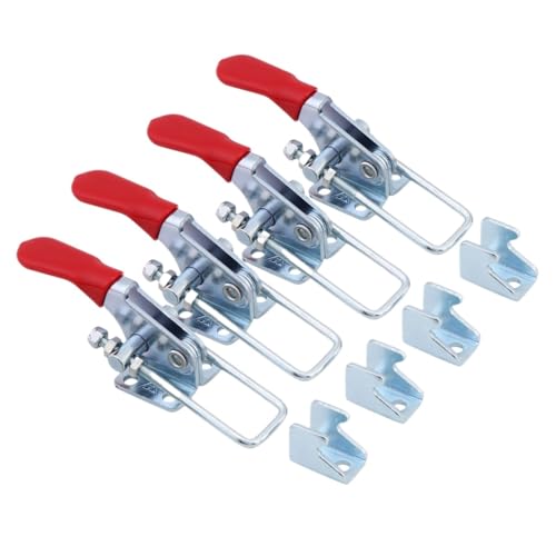 UBOHUZ Kniehebelspanner 8 STÜCKE Latch Typ Toggle Klemmen Set Hand Werkzeug Metall Halten Kapazität 163 kg/360lbs Für Den Maschinenbetrieb, Zimmerei UBOHUZ Kniehebelspanner 8 STÜCKE Latch Typ Toggle Klemmen Set Hand Werkzeug Metall Halten Kapazität 163 kg/360lbs Für Den Maschinenbetrieb, Zimmerei von UBOHUZ
