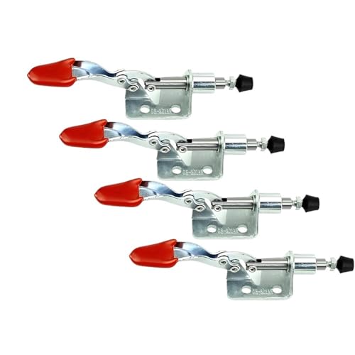 UBOHUZ Kniehebelspanner 8 stücke Schnellspanner Toggle Clamp 45KG-99Lbs Spannkraft Push-Pull-Klemmen Handwerkzeug Vertikale Typ Für Den Maschinenbetrieb, Zimmerei UBOHUZ Kniehebelspanner 8 stücke Schnellspanner Toggle Clamp 45KG-99Lbs Spannkraft Push-Pull-Klemmen Handwerkzeug Vertikale Typ Für Den Maschinenbetrieb, Zimmerei von UBOHUZ