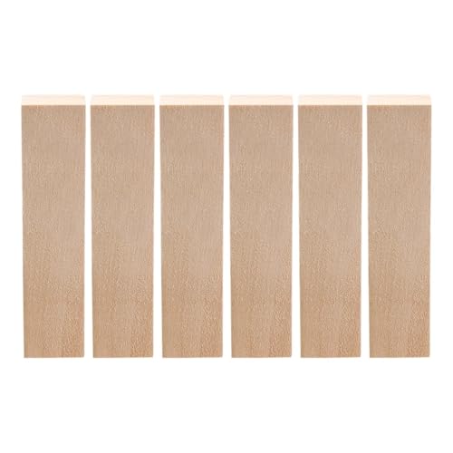 UBOHUZ Linde Schnitzblock 10Pcs Linde Carving Blöcke for Holz Anfänger Carving Hobby Kit DIY Carving Holz Für Holzschnitzerei von UBOHUZ