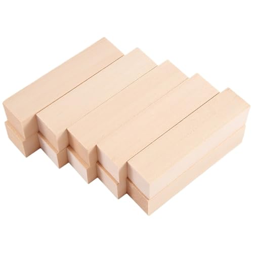 UBOHUZ Linde Schnitzblock 20 Stück große Schnitzerei Holzblöcke unvollendet Linde Projekt Handwerk Kit DIY Hobby Set Für Holzschnitzerei UBOHUZ Linde Schnitzblock 20 Stück große Schnitzerei Holzblöcke unvollendet Linde Projekt Handwerk Kit DIY Hobby Set Für Holzschnitzerei von UBOHUZ