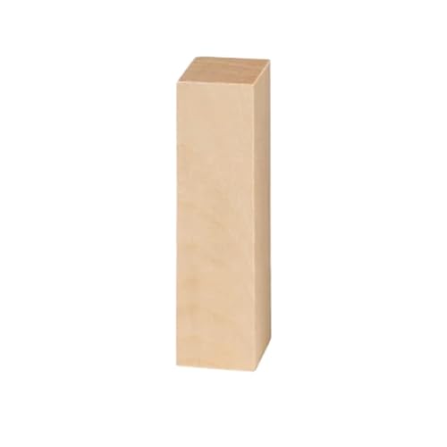 UBOHUZ Linde Schnitzblock 5 stücke/10 stücke/15 stücke DIY Handgemachte Log Material Bausteine ​​Geschnitzte Rechteckige Linde Lieferungen Kit Für Holzschnitzerei(Wood color-5PCS) von UBOHUZ