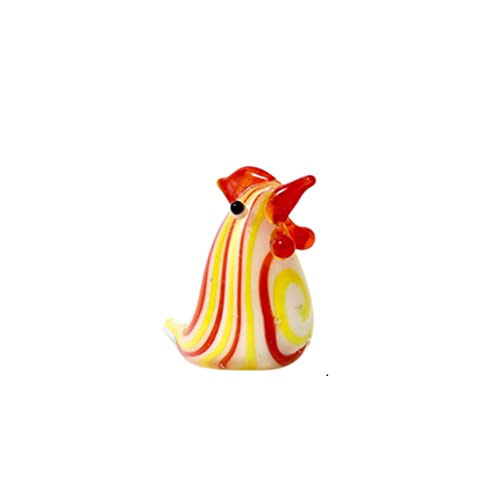 UBRESVILA Glasornamente, Kreative Küken, Hahn, Glasperlen, bunte Tiere, Schreibtisch-Ornamente, große kleine Hühner, Statue, Miniaturen, Wohnzimmer, Heimdekoration, Kristallornamente UBRESVILA Glasornamente, Kreative Küken, Hahn, Glasperlen, bunte Tiere, Schreibtisch-Ornamente, große kleine Hühner, Statue, Miniaturen, Wohnzimmer, Heimdekoration, Kristallornamente von UBRESVILA