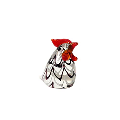 UBRESVILA Glasornamente, kreative Küken, Hahn, Glasperlen, bunte Tiere, Schreibtisch-Ornamente, große kleine Hühner, Statue, Miniaturen, Wohnzimmer, Heimdekoration, Kristallornamente UBRESVILA Glasornamente, kreative Küken, Hahn, Glasperlen, bunte Tiere, Schreibtisch-Ornamente, große kleine Hühner, Statue, Miniaturen, Wohnzimmer, Heimdekoration, Kristallornamente von UBRESVILA