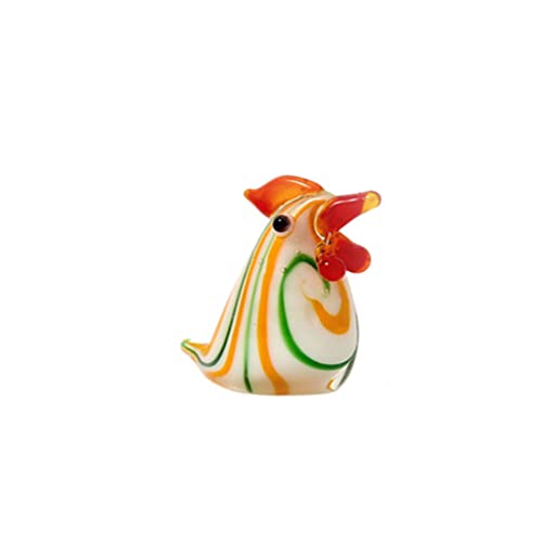 UBRESVILA Glasornamente, kreative Küken, Hahn, Glasperlen, bunte Tiere, Schreibtisch-Ornamente, große kleine Hühner, Statue, Miniaturen, Wohnzimmer, Heimdekoration, Kristallornamente UBRESVILA Glasornamente, kreative Küken, Hahn, Glasperlen, bunte Tiere, Schreibtisch-Ornamente, große kleine Hühner, Statue, Miniaturen, Wohnzimmer, Heimdekoration, Kristallornamente von UBRESVILA