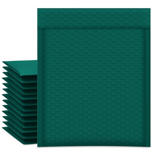UCGOU Luftpolster-Versandtaschen, 21,6 x 30,5 cm, Grün, 25 Stück, Poly-gepolsterte Umschläge, #2, mittelgroß, blickdicht, selbstklebend, wasserdicht, Boutique-Versandtaschen UCGOU Luftpolster-Versandtaschen, 21,6 x 30,5 cm, Grün, 25 Stück, Poly-gepolsterte Umschläge, #2, mittelgroß, blickdicht, selbstklebend, wasserdicht, Boutique-Versandtaschen von UCGOU