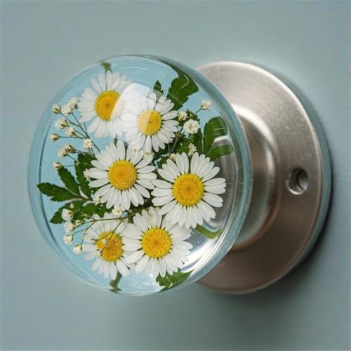 UCK-KIT Einzigartiger Dekorativer Türgriff, Runde Harz -Epoxid -Blumenentürknauf, 2025 Neuer Runder Glasperlen -Türgriff, Blumenkristallknopf Für Moderne/Klassische Schlafzimmer,D,1PCS UCK-KIT Einzigartiger Dekorativer Türgriff, Runde Harz -Epoxid -Blumenentürknauf, 2025 Neuer Runder Glasperlen -Türgriff, Blumenkristallknopf Für Moderne/Klassische Schlafzimmer,D,1PCS von UCK-KIT