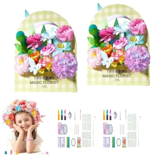 UCK-KIT Magic Petal Flower Kit, Magic Blütenblumenkunst -Kit, DIY Paper Flower Craft Kit, Gefärbte Blumen DIY -Materialien Für Kinder,B,2PCS UCK-KIT Magic Petal Flower Kit, Magic Blütenblumenkunst -Kit, DIY Paper Flower Craft Kit, Gefärbte Blumen DIY -Materialien Für Kinder,B,2PCS von UCK-KIT