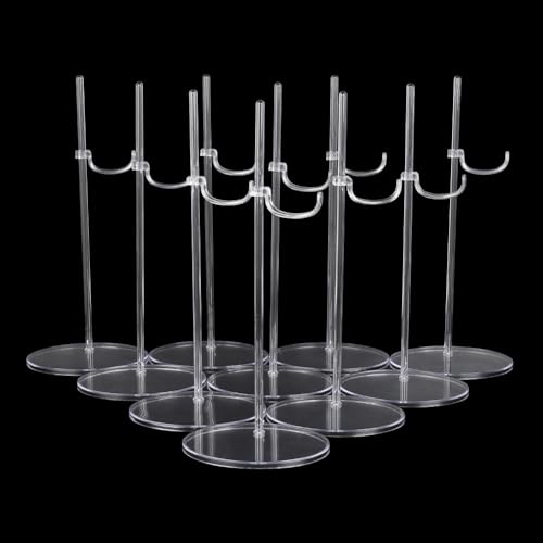 UCanaan 10 Stück Puppenständer Display-Halter für Puppen Transparentes Modell Support Frame Prop Up Girl Dolls Geeignet für 11''-13'' Inch 1/6 Puppen Zubehör Puppenständer Puppenvitrine UCanaan 10 Stück Puppenständer Display-Halter für Puppen Transparentes Modell Support Frame Prop Up Girl Dolls Geeignet für 11''-13'' Inch 1/6 Puppen Zubehör Puppenständer Puppenvitrine von UCanaan