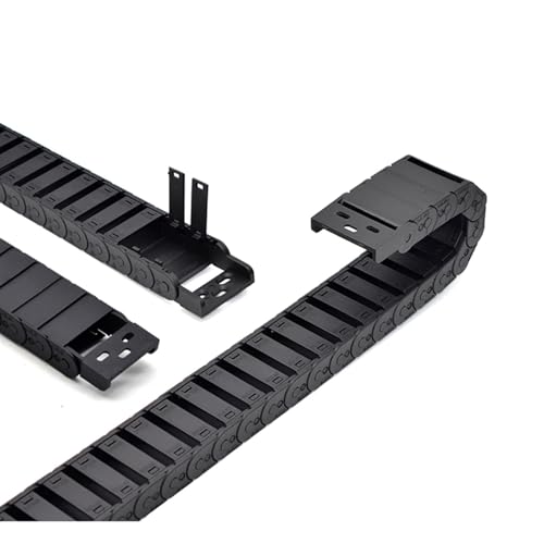 1 Meter Kabelkette Halbgeschlossene 15 * 20 30 40 50 mm Drahtübertragungsträger Kunststoffschleppschleppleine for 3D-Drucker CNC-Gravur(48mm,15x50 mm) von UDAMX