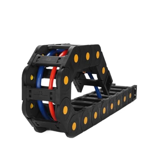 1 Meter Kabelkettenbrücke Typ beidseitige Öffnung 20x50 20x77 25x38 25x60 25x75 25x100 mm Kunststoff-Schleppleine Übertragung(75mm,25x100mm) von UDAMX