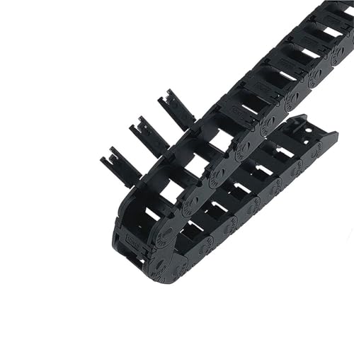 1M Offene Schleppkette Brückentyp 10x11/10x15mm R18 Drahtkabelträger mit Enden Schleppschleppleine for 3D-Druckerteil-Lasergravur(10x11mm) von UDAMX