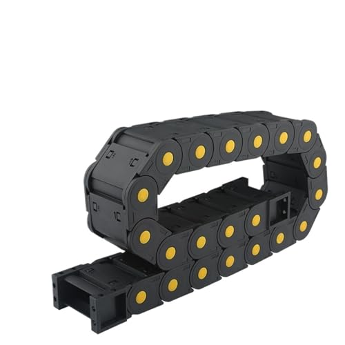 Geschlossene Schleppkettenkabelrinne mit Gewindeanschluss for Kabelträger(25x77 mm) von UDAMX