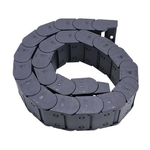 Geschlossene e-kette J25F.1.S öffnet sich auf beiden Seiten der 1m Kabel e-kette mit einem Biegeradius von 75,100(75mm,25x57mm-FJT) von UDAMX