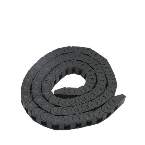 Getriebekabelkette 18x18 18x25 18x37 18x50 Halbgeschlossene Innenöffnung Kunststoff-Schleppleitung Getriebe(38mm,18x37 mm) von UDAMX