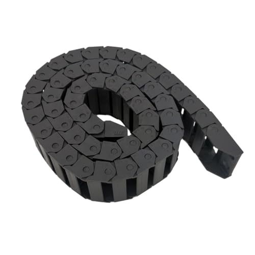 Kabelkanal 15 x 15 mm, 15 x 15 mm, L1000 mm, Schleppketten-Drahtträger mit Endverbindern(5meter) von UDAMX