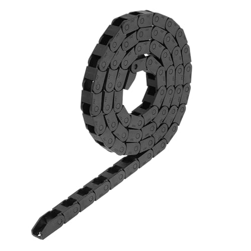 Nicht öffnende Schleppkettenbrücke Typ R18 R25 R28 7x7 8x8 6x10 10x10 7x15 10x15mm L1m Kabelträger mit Enden(R28 10x15mm) von UDAMX