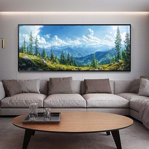 Diamond Painting Groß xxl 220 x 100 cm Wald Diamant Painting Bilder Erwachsene Malen nach Zahlen Berg DIY Voll Square bohrer diamond painting zubehör Set für Wohnzimmer und Schlafzimmer Wanddeko B14 Diamond Painting Groß xxl 220 x 100 cm Wald Diamant Painting Bilder Erwachsene Malen nach Zahlen Berg DIY Voll Square bohrer diamond painting zubehör Set für Wohnzimmer und Schlafzimmer Wanddeko B14 von UDERUI