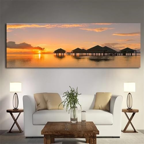 Diamond Painting Sonnenaufgang natürlich Diamant Painting Bilder Erwachsene Groß Diamant malerei Set Full Square Kristall Strass Stickerei Diamond Art Kunst Deko Wohnzimmer Schlafzimmer 50x100cm Diamond Painting Sonnenaufgang natürlich Diamant Painting Bilder Erwachsene Groß Diamant malerei Set Full Square Kristall Strass Stickerei Diamond Art Kunst Deko Wohnzimmer Schlafzimmer 50x100cm von UDERUI