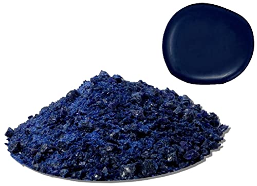 Flaschensiegelwachs E Granulat elastisch Kobaltblau 1 kg, Siegelwachs zum Flaschen tauchen/versiegeln Weinflasche von UDIG