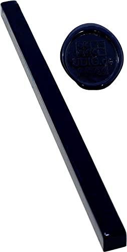 Herbin Siegellack Nachtblau - Bank - 1 Stange, 22 cm Siegellackstange dunkelblau für brechende Siegel von UDIG