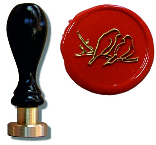 Siegel Stempel Petschaft zwei Vögel 24 mm Siegel Stempel Petschaft zwei Vögel 24 mm von UDIG