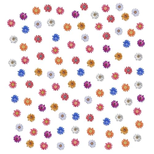 100 Stücke Hölzerner Chrysanthemenknöpfe, Vintage -Knöpfe, Kleidungsschmuck, Diy -Nähzubehör, Diy -Handwerksmaterialien. von UDNFHL
