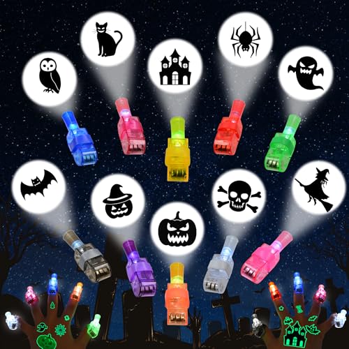 Halloween-Partygeschenke, Fingerprojektor-Lichter mit 10 Blättern, leuchtende temporäre Tattoos, Halloween-Spielzeug für Kinder, leuchtet im Dunkeln, Halloween-Aufkleber, Klassenzimmerpreise, Süßes Halloween-Partygeschenke, Fingerprojektor-Lichter mit 10 Blättern, leuchtende temporäre Tattoos, Halloween-Spielzeug für Kinder, leuchtet im Dunkeln, Halloween-Aufkleber, Klassenzimmerpreise, Süßes von UDOGI