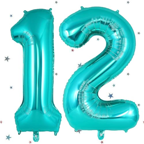 Grün Luftballon 12,Zahlen Luftballon Grün,40 Zoll Folienballon 1&2,Grün Zahlenballon 12 Helium Ballon Luftballon 12 Geburtstag für 12th Geburtstagsdeko Mädchen Junge Jubiläum Party Deko Grün Luftballon 12,Zahlen Luftballon Grün,40 Zoll Folienballon 1&2,Grün Zahlenballon 12 Helium Ballon Luftballon 12 Geburtstag für 12th Geburtstagsdeko Mädchen Junge Jubiläum Party Deko von UDRKFOPK