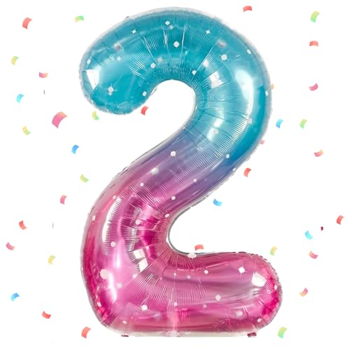 Rosa Blau Luftballon 2,Zahlen Luftballon Rosa Blau,40 Zoll Rosa Blau Folienballon 2,101cm Rosa Blau Zahlenballon 2 Helium Ballon Luftballon 2 Geburtstag für 2 Jahre Geburtstagsdeko Mädchen Junge Rosa Blau Luftballon 2,Zahlen Luftballon Rosa Blau,40 Zoll Rosa Blau Folienballon 2,101cm Rosa Blau Zahlenballon 2 Helium Ballon Luftballon 2 Geburtstag für 2 Jahre Geburtstagsdeko Mädchen Junge von UDRKFOPK