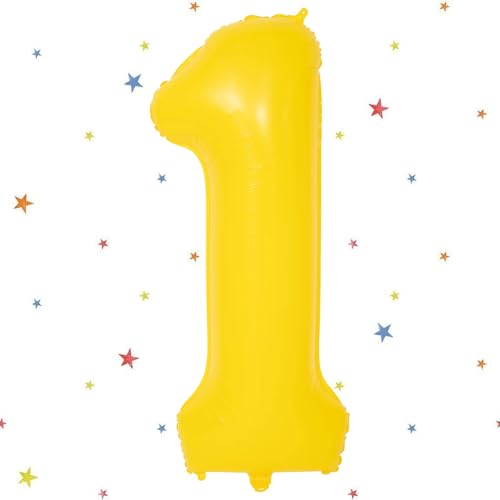 UDRKFOPK Zahlen Luftballon Gelb,Gelb Luftballon 1, 40 Zoll Gelb Folienballon 1,101cm Gelb Zahlenballon 1 Helium Ballon Luftballon 1 Geburtstag für 1 Jahre Geburtstagsdeko Kinder Mädchen Junge UDRKFOPK Zahlen Luftballon Gelb,Gelb Luftballon 1, 40 Zoll Gelb Folienballon 1,101cm Gelb Zahlenballon 1 Helium Ballon Luftballon 1 Geburtstag für 1 Jahre Geburtstagsdeko Kinder Mädchen Junge von UDRKFOPK