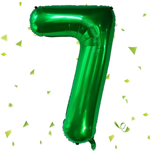Zahlen Luftballon,Dunkelgrün Luftballon 7, 40 Zoll Dunkelgrün Folienballon 7,101cm Dunkelgrün Zahlenballon 7 Helium Ballon Luftballon 7 Geburtstag für 7 Jahre Geburtstagsdeko Kinder Mädchen Junge Zahlen Luftballon,Dunkelgrün Luftballon 7, 40 Zoll Dunkelgrün Folienballon 7,101cm Dunkelgrün Zahlenballon 7 Helium Ballon Luftballon 7 Geburtstag für 7 Jahre Geburtstagsdeko Kinder Mädchen Junge von UDRKFOPK