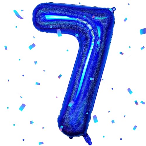 Zahlen Luftballon ,Marineblau Luftballon 7, 40 Zoll Marineblau Folienballon 7,101cm Marineblau Zahlenballon 7 Helium Ballon Luftballon 7 Geburtstag für 7 Jahre Geburtstagsdeko Kinder Mädchen Junge Zahlen Luftballon ,Marineblau Luftballon 7, 40 Zoll Marineblau Folienballon 7,101cm Marineblau Zahlenballon 7 Helium Ballon Luftballon 7 Geburtstag für 7 Jahre Geburtstagsdeko Kinder Mädchen Junge von UDRKFOPK