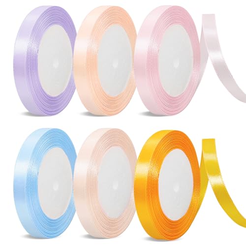 Geschenkband set 6 Farben satinband 20mm schleifenband breit gold Geschenkbänder 22M Geschenkverpackung set für Geburtstag Luftballons Hochzeit Backen Geschenkband set 6 Farben satinband 20mm schleifenband breit gold Geschenkbänder 22M Geschenkverpackung set für Geburtstag Luftballons Hochzeit Backen von UEPOA