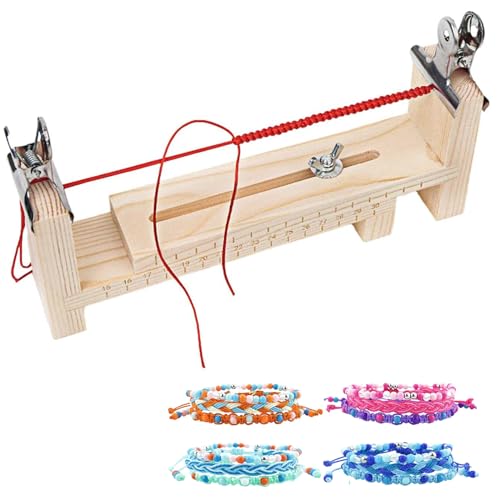 UESDU Armband Maker Holz, Paracord Jig Bracelet Maker Mit 2 Klemme Verstellbarer Armband Hersteller Schnur Wristband Maker Zum Paracord Hundehalsband Selber Machen UESDU Armband Maker Holz, Paracord Jig Bracelet Maker Mit 2 Klemme Verstellbarer Armband Hersteller Schnur Wristband Maker Zum Paracord Hundehalsband Selber Machen von UESDU