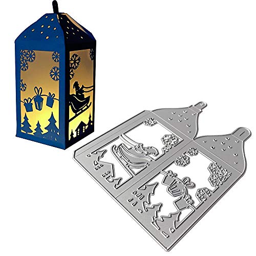 UFLF Weihnachten Stanzschablonen Laterne Stanzen Metall Prägeschablonen Stanzformen Cutting Dies für DIY Scrapbooking Karten Handwerk Geschenk Homedeko UFLF Weihnachten Stanzschablonen Laterne Stanzen Metall Prägeschablonen Stanzformen Cutting Dies für DIY Scrapbooking Karten Handwerk Geschenk Homedeko von UFLF