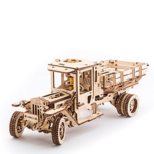 Ugears 70015 - Truck UGM 11 Lastwagen, 3D-Holzbausatz ohne Klebstoff Ugears 70015 - Truck UGM 11 Lastwagen, 3D-Holzbausatz ohne Klebstoff von UGEARS